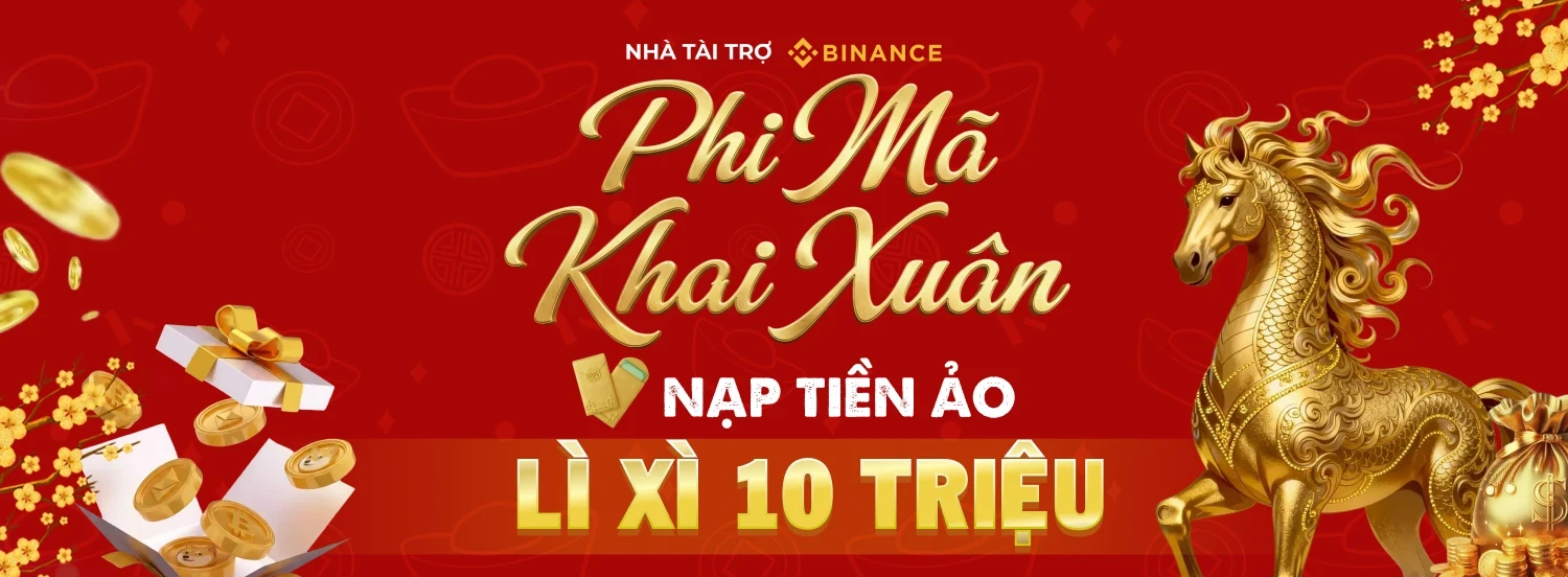 K88 [ MEGA CRYPTO ] Phi Mã Khai Xuân - Nạp Tiền Ảo Nhận Ngay Lì Xì 10 Triệu VND
