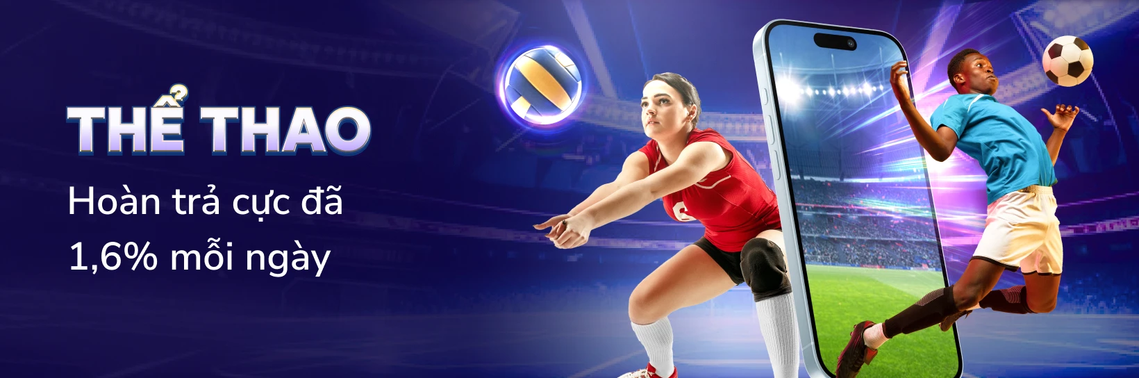 K88 Tận hưởng hoàn trả 1.6% không giới hạn khi cược Thể Thao, Thể Thao Ảo, E-Sports